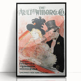 Vintage Wall Art - Elegant Concert Scene Advertisement - Art Print