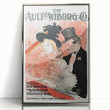 Vintage Wall Art - Elegant Concert Scene Advertisement - Art Print