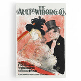 Vintage Wall Art - Elegant Concert Scene Advertisement - Art Print