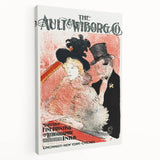 Vintage Wall Art - Elegant Concert Scene Advertisement - Art Print