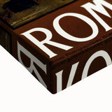 Retro Rome Travel Poster – Vintage Italian City Art
