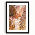 Mountain Torrent Art Print - John Singer Sargent Realism Landscape Decor