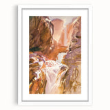 Mountain Torrent Art Print - John Singer Sargent Realism Landscape Decor