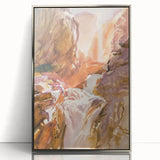 Mountain Torrent Art Print - John Singer Sargent Realism Landscape Decor