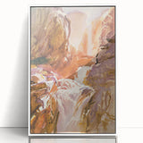 Mountain Torrent Art Print - John Singer Sargent Realism Landscape Decor