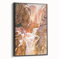 Mountain Torrent Art Print - John Singer Sargent Realism Landscape Decor