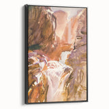 Mountain Torrent Art Print - John Singer Sargent Realism Landscape Decor