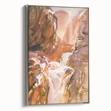 Mountain Torrent Art Print - John Singer Sargent Realism Landscape Decor