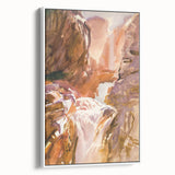 Mountain Torrent Art Print - John Singer Sargent Realism Landscape Decor