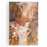 Mountain Torrent Art Print - John Singer Sargent Realism Landscape Decor