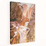 Mountain Torrent Art Print - John Singer Sargent Realism Landscape Decor