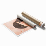 Girl and Cat Hug Nursery Wall Art – Kids Room & Baby Decor