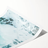 Extra large wall art featuring line art flowers in monochrome tones on rolled canvas, ideal for large living room decor.