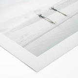 Art deco poster featuring geometric shapes and metallic colors on a rolled canvas, suitable for dining room wall art.