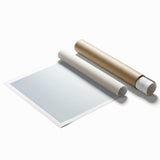 Extra large rolled canvas featuring a floral art design in pastel shades, ideal for classy bathroom wall art.