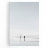 Large black and white abstract design on stretched canvas, ideal for kitchen wall art.