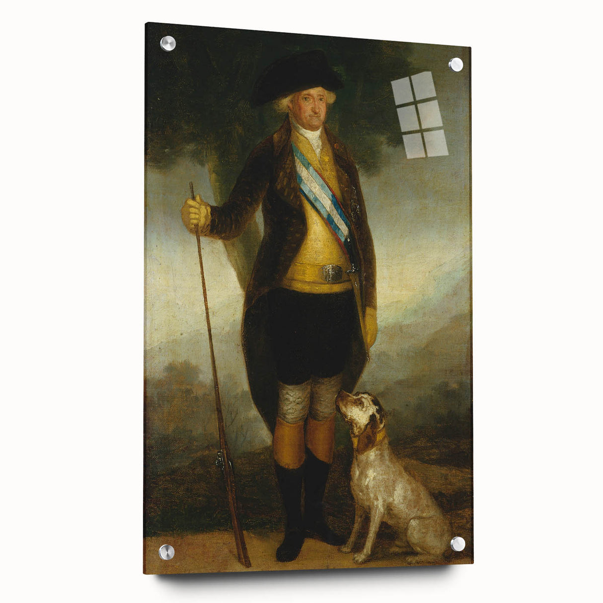 Classic Romantic Paintings - Charles IV of Spain as Huntsman Canvas Art