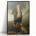 Classic Romantic Paintings - Charles IV of Spain as Huntsman Canvas Art