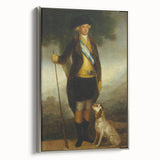 Classic Romantic Paintings - Charles IV of Spain as Huntsman Canvas Art