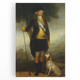Classic Romantic Paintings - Charles IV of Spain as Huntsman Canvas Art
