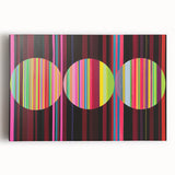 Vibrant Geometric Living Room Wall Art - Modern Canvas Prints