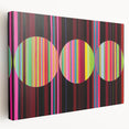Vibrant Geometric Living Room Wall Art - Modern Canvas Prints