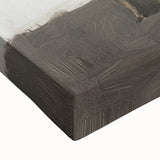 Vibrant abstract figurative stretched canvas artwork showcasing dynamic shapes and bold colors, perfect for modern home decor. Ideal for enhancing any living space.