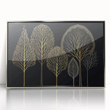 Framed abstract floral wall art in silver acrylic featuring vibrant colors and intricate designs, perfect for modern home decor, adding elegance and style.