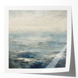 Abstract landscape wall art print showcasing vibrant colors and intricate patterns, ideal for modern home decor. Features a glossy finish and artistic design elements that enhance any interior space.