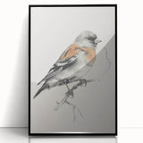 Framed acrylic artwork depicting a colorful animal design, showcased in a sleek black frame. Perfect for enhancing modern home decor with a vibrant touch.