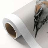 Rolled canvas showcasing vibrant African animal wall art design, featuring intricate details and rich colors, securely packaged in a durable cardboard tube for easy storage and display.