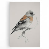 Stretched canvas artwork showcasing a vibrant animal design, featuring intricate details and rich colors, perfect for home decor or art enthusiasts.