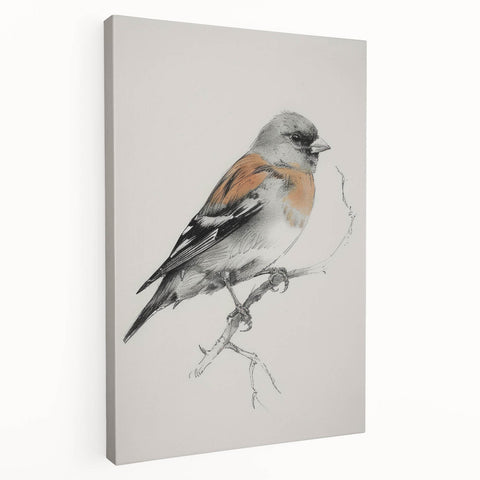 Stretched canvas showcasing vibrant animal-themed artwork with intricate details and bold colors, perfect for enhancing home décor or gallery displays.