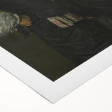 Classic Baroque Portrait - Gentleman in Elegant Dark Attire with Hat