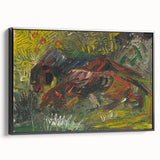 Expressionist Wall Art - Hunting Dogs by Weisz-Kubínčan - Bold Artwork