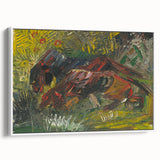 Expressionist Wall Art - Hunting Dogs by Weisz-Kubínčan - Bold Artwork