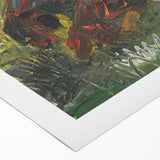 Expressionist Wall Art - Hunting Dogs by Weisz-Kubínčan - Bold Artwork