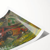 Expressionist Wall Art - Hunting Dogs by Weisz-Kubínčan - Bold Artwork