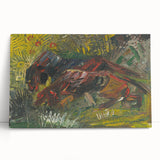 Expressionist Wall Art - Hunting Dogs by Weisz-Kubínčan - Bold Artwork