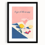 Extra large abstract art print featuring vibrant, colorful textures on a black framed canvas, ideal for living room decor.