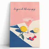 Black and white stretched canvas depicting assorted kitchen utensils, ideal for kitchen wall art.