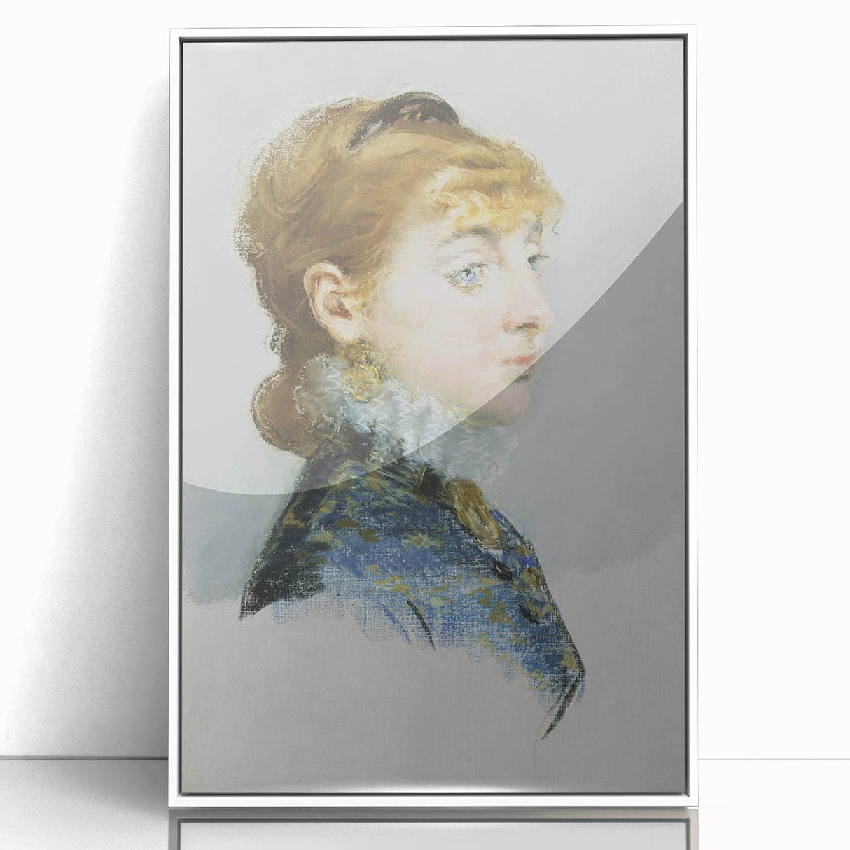 Impressionism Wall Art - Portrait of a Woman - Elegant Classic Art Print