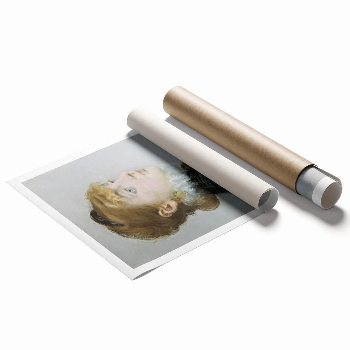Impressionism Wall Art - Portrait of a Woman - Elegant Classic Art Print