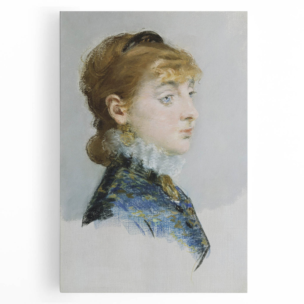 Impressionism Wall Art - Portrait of a Woman - Elegant Classic Art Print