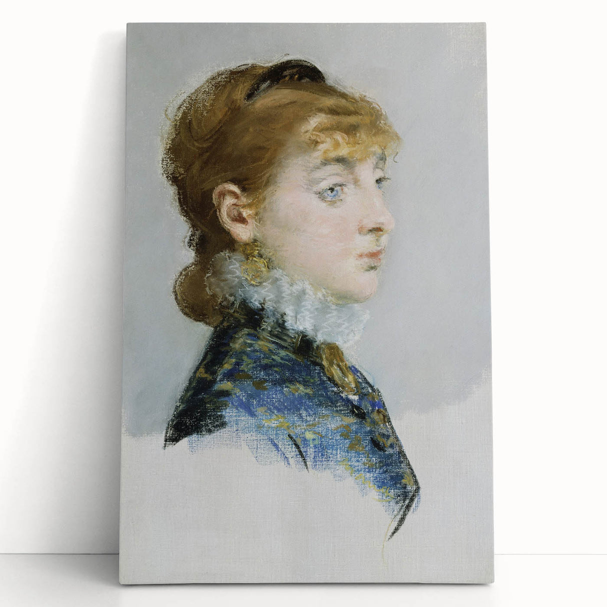 Impressionism Wall Art - Portrait of a Woman - Elegant Classic Art Print
