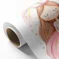 Unicorn Girl Watercolor Print - Playroom Wall Art