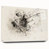 Abstract Monochrome Art - Modern Wall Decor in Black and White