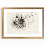 Abstract Monochrome Art - Modern Wall Decor in Black and White