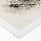 Abstract Monochrome Art - Modern Wall Decor in Black and White