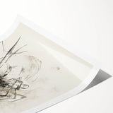 Abstract Monochrome Art - Modern Wall Decor in Black and White